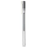 Muji Bolígrafo de tinta de gel, tipo tapa, 0,38 mm, negro, 5 unidades