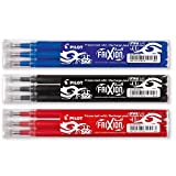 Pilot Frixion Ball Bolígrafo - 3 Recambio Minas Sets Para Ever 3 pc en Los Colores Azul, Negro, Rojo