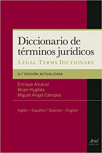 Diccionario de términos jurídicos: Inglés-Español, Spanish-English